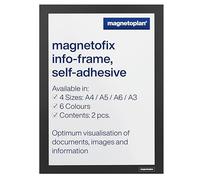 magnetoplan 1131912 Cadre d'information autocollant DIN A4