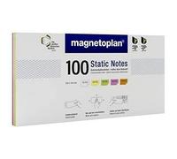 magnetoplan Lot de 100 notes statiques 200 x 100 mm.