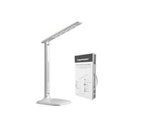 MAGNETOPLAN Lampe de bureau à LED Tropo, avec socle, blanc