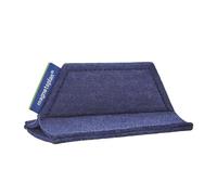 magnetoplan magnetoWipe ecoAware, effaceur de tableau magnétique en feutre, effaceur de tableau bleu en bouteilles de PET recyclées