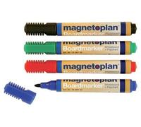 magnetoplan de snowboard et flipchartmarke Lot de 4 rot