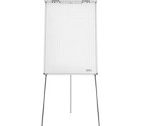 magnetoplan Paperboard Junior SP (L x l x H) 1100.00 x 750 x 1850 mm blanc effaçable, inscriptible, réglable en hauteur, Avec bac de rangement, aimanté 1226966