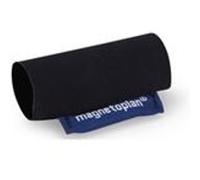 magnetoplan Porte-marqueur magnetoSleeves – 4 pièces, Ø 1,5–1,8 cm, boucle flexible – Noir