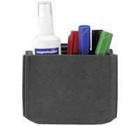 magnetoplan Porte-stylo magnétique magnetoTray MEDIUM 130 x 100 x 60 mm gris