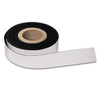 magnetoplan Ruban magnétique PVC 30 m x 20 mm x 0,6 mm Blanc