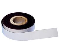 magnetoplan ruban magnétique PVC blanc 15 mm x 30 m