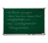Magnetoplan tableau à craie 900 x 600 mm cadre alu magnétique effaçage à sec ou humide 1240395 G
