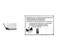 Magnetoplan - tableau blanc cc, (l)900 x (h)600 mm surface décriture émaillée, magnétique, effaçable à sec ou humide, avec cadr G