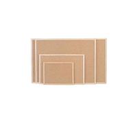 Magnetoplan Tableau en liège Holtz 121924 - Cadre bois 1000 x 600 mm avec accessoires