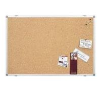Magnetoplan - tableau en liège sp, (l)600 x (h)450 mm en liège presse de haute valeur, pour punaiser les notices, cadres en alum G