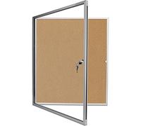 magnetoplan Vitrine bois intérieur SP Liège 9 x A4 870 x 1085 mm