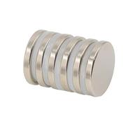 Magnetpro Aimant de disque en néodyme 25 mm dia x 3 mm d'épaisseur 6 kg Pull (paquet de 6)