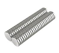 Magnetpro Lot de 50 Mini aimants 5 x 1 mm aimantés par Paire pour la présentation, Les Tableaux magnétiques et la Maison