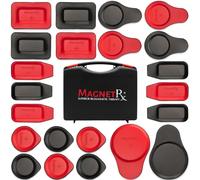 MagnetRX® Biomagnetic Magnets Kit - Imanes para Biomagnetismo Médico - Dr Goiz Bio Magnet Pair - Assorted Round & Rectangular 2500-5200 Gauss (22 Units)