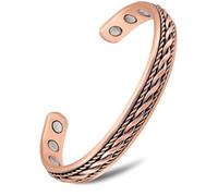 MagnetRX® Copper Bracelet - Colliers Magnétiques en Cuivre Pures de 99,9% pour Femmes - Collier Bracelet ajustable