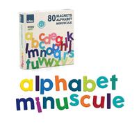Magnets en bois Alphabet minuscules Vilac