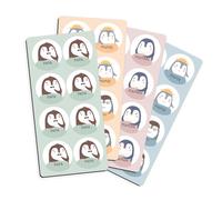 Magnets famille colorés pour aider son enfant à se repérer dans sa journée