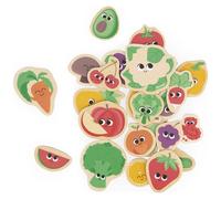 Magnets Fruits et légumes (24 pièces)