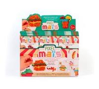 Magnets Junk Food en pixel maïs - Coffret DIY