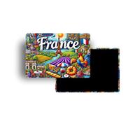 Magnets Régions & Départements Souvenirs Touristiques France - Carte Postale Aimantée Ultra Colorée 126 Modèles - Souvenirs aimantés de Voyage à Collectionner (France)