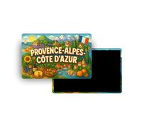 Magnets Régions & Départements Souvenirs Touristiques France - Carte Postale Aimantée Ultra Colorée 126 Modèles - Souvenirs aimantés de Voyage à Collectionner (Provence-Alpes-Côte d’Azur)
