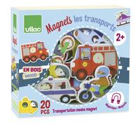 Les magnets des transports Multicolore G