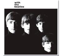Magnets Woodbrass Club MAGNET AIMANT BEATLES MOTIF: WITH THE BEATLES - 7,6 CM X 7,6 CM G