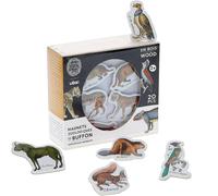 Magnets zoologiques de buffon beige TU