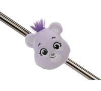 MagNICI 62812 Peluche Mini Bisounours Ours Qui Aime Partager, 7 cm, Violette, avec Aimant, Adhère Aux Surfaces Métalliques, Aux Tableaux Magnétiques, Aux Poignées De Sac, Idée De Cadeau, 6 cm