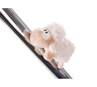 MagNICI Mouton 11cm Blanc - Peluche Durable avec Aimant - Animal magnétique pour réfrigérateur, Tableau Noir, élément métallique et Beaucoup Plus, Superbe idée Cadeau