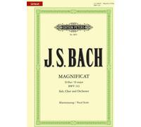 Magnificat en ré majeur BWV 243, réduction pour piano et CD audio