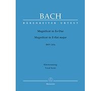 Magnificat ES-Dur BWV 243a (Erstfassung). Klavierauszug, Urtextausgabe [Import]