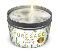 Magnificent 101 bougie longue durée à la sauge blanche pure - 6 oz - 35 heures de temps de combustion | Tous les ebiologiques, bougie sans fumée pour nettoyer votre maison et bannir l'énergie négative