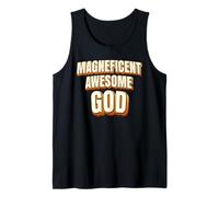 Magnificent Awesome God for Christian Men Women Kids Débardeur