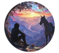 Magnificent Soleilset Views Over The Arizona Grand Canyon Cadeau Unique Décoration Intérieure Jeu ÉduChatif Challenge Toy Adultes & Enfants des 14 Ans 1000pcs (67.5x67.5cm)