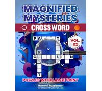 Magnified Mysteries: Unlock Engaging Crossword Puzzles with Large Print