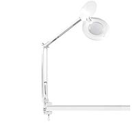 Magnifier 10X Desktop Folding Magnifying Glass with LED Light Magnifier for Elderly Youth Electronic Circuit Maintenance Amplification Mobile Phone Repair Amplification Engraving Weldi