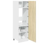 Magnifique Armoire réfrigérée ""Lyon"" Chêne Sonoma 60x57x207 cm Bois d'ingénierie - design polyvalent - pour maison - Brun 59.8 kg 20