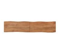 Magnifique Banc 160 cm bois d'acacia massif et acier - design polyvalent - pour maison - Brun 17.78 kg 2026_383778