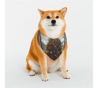 Magnifique bandana en forme de sapin de Noël pour chiens de petite, moyenne et grande taille, écharpe triangulaire pour fille ou garçon