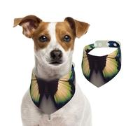 Magnifique bandana papillon pour chien - Écharpe lavable pour chien de petite et grande taille pour fille ou garçon, accessoires pour animaux de compagnie