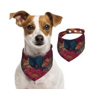 Magnifique bandana Phoenix réglable pour garçons et filles, convient pour les chats et les chiens, accessoires pour animaux de compagnie