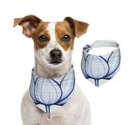Magnifique bandana pour chiens de petite, moyenne et grande taille, motif fleur de lotus, foulard triangle pour fille ou garçon