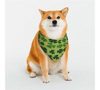 Magnifique bandana trèfle pour chiens de petite, moyenne et grande taille, foulard triangle pour fille ou garçon