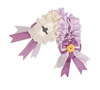 Magnifique bandeau à volants en dentelle des années 2000 - Accessoire de coiffure pour femme et fille - Cosplay - Accessoire de photographie - Bandeau tendance