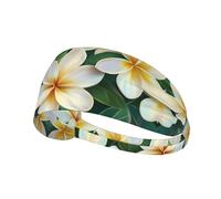 Magnifique bandeau de sport élastique imprimé floral : bandeau élastique pour la course à pied, la gym, le cyclisme, le yoga, le fitness et les voyages