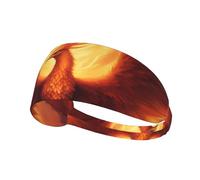 Magnifique Bandeau de Sport élastique Phoenix pour la Course à Pied, Le Cyclisme et Le Yoga. Ce Bandeau Respirant et Absorbant la Transpiration Convient à la Plupart des Hommes et des Femmes.