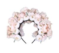Magnifique bandeau en soie avec fleur pour demoiselles d'honneur