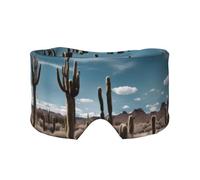 Magnifique bandeau unisexe pour dormir sur le côté, masque pour les yeux et cache-oreilles (68,1 x 10,9 cm), intérieur et extérieur, voyage, yoga, confort réglable