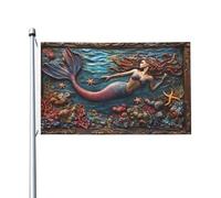 Magnifique bannière de vœux avec œillets pour intérieur ou extérieur - 91 x 152 cm